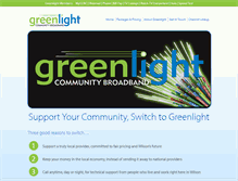 Tablet Screenshot of greenlightnc.com